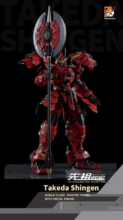 Progenitor Effect Noble Class: MCT-J02 The Tiger of Kai - Takeda Shingen - 1/72 Scale Action Figure