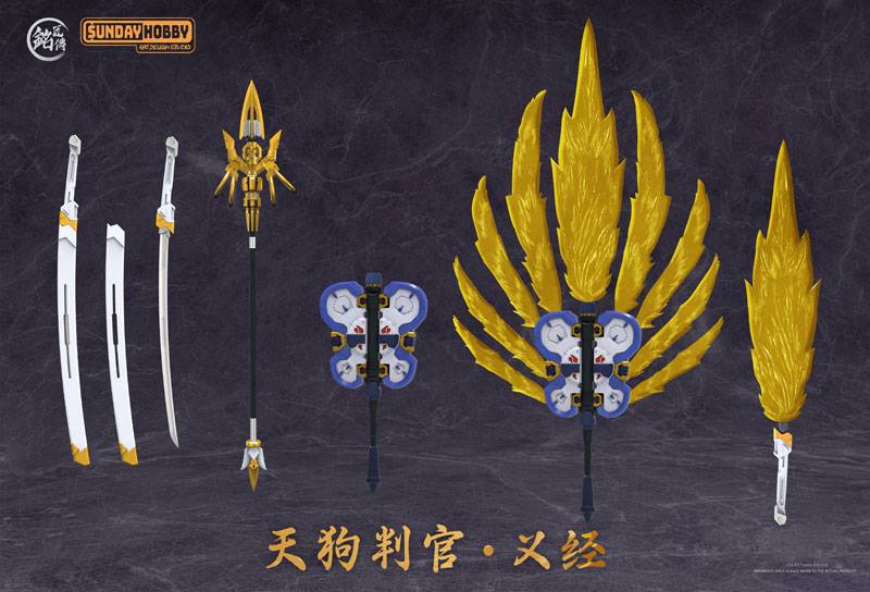 MJZ Studio x Sunday Hobby: Tengu Judge Yoshitsune - Plastic Model Kit