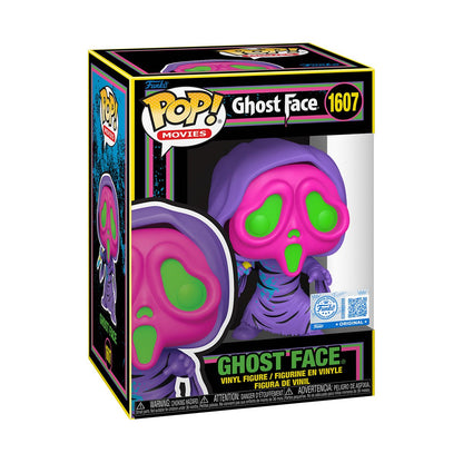 Funko POP! Movies: Scream - Ghost Face #1607 (Black Light) (Entertainment Earth Exclusive)