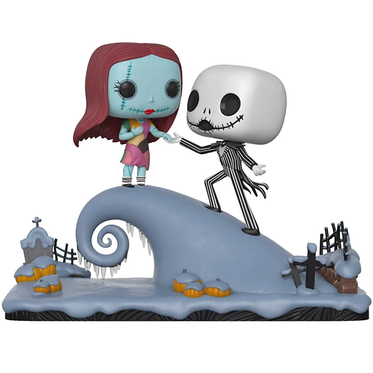 Funko POP! Disney: The Nightmare Before Christmas - Jack and Sally on Hill Movie Moment #458
