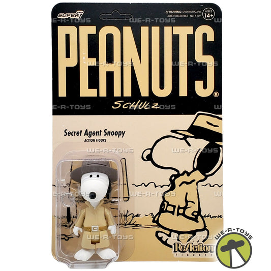 Peanuts: ReAction Wave 5 Secret - Agent Snoopy - Action Figure
