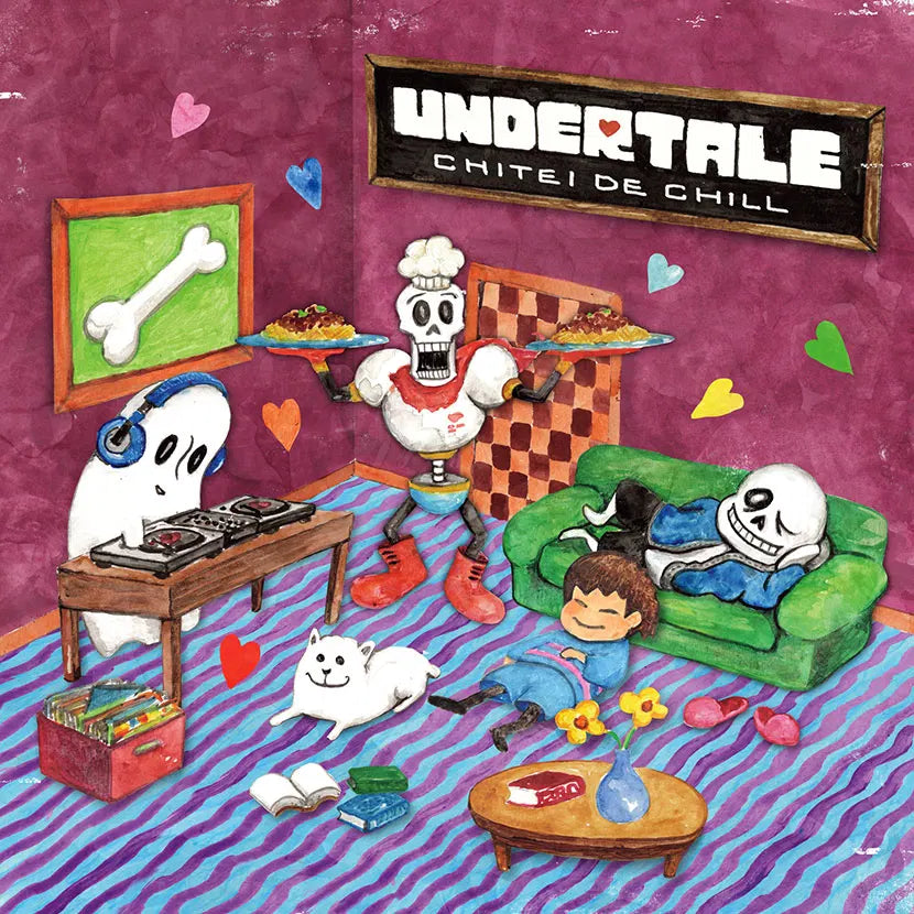 [Arriving Soon] Undertale: Chitei De Chill (Original Soundtrack) [Import] - CD - Videguy Collectibles