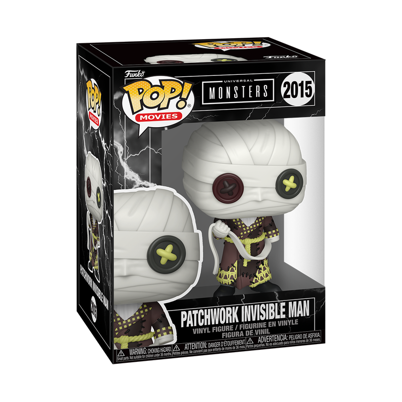 Funko POP! Movies: Universal Monsters - The Invisible Man (Patchwork) #2015