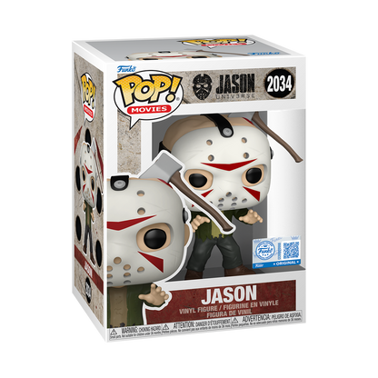 Funko POP! Movies: Jason Universe - Jason (Axe in Head) #2034 (Entertainment Earth Exclusive)
