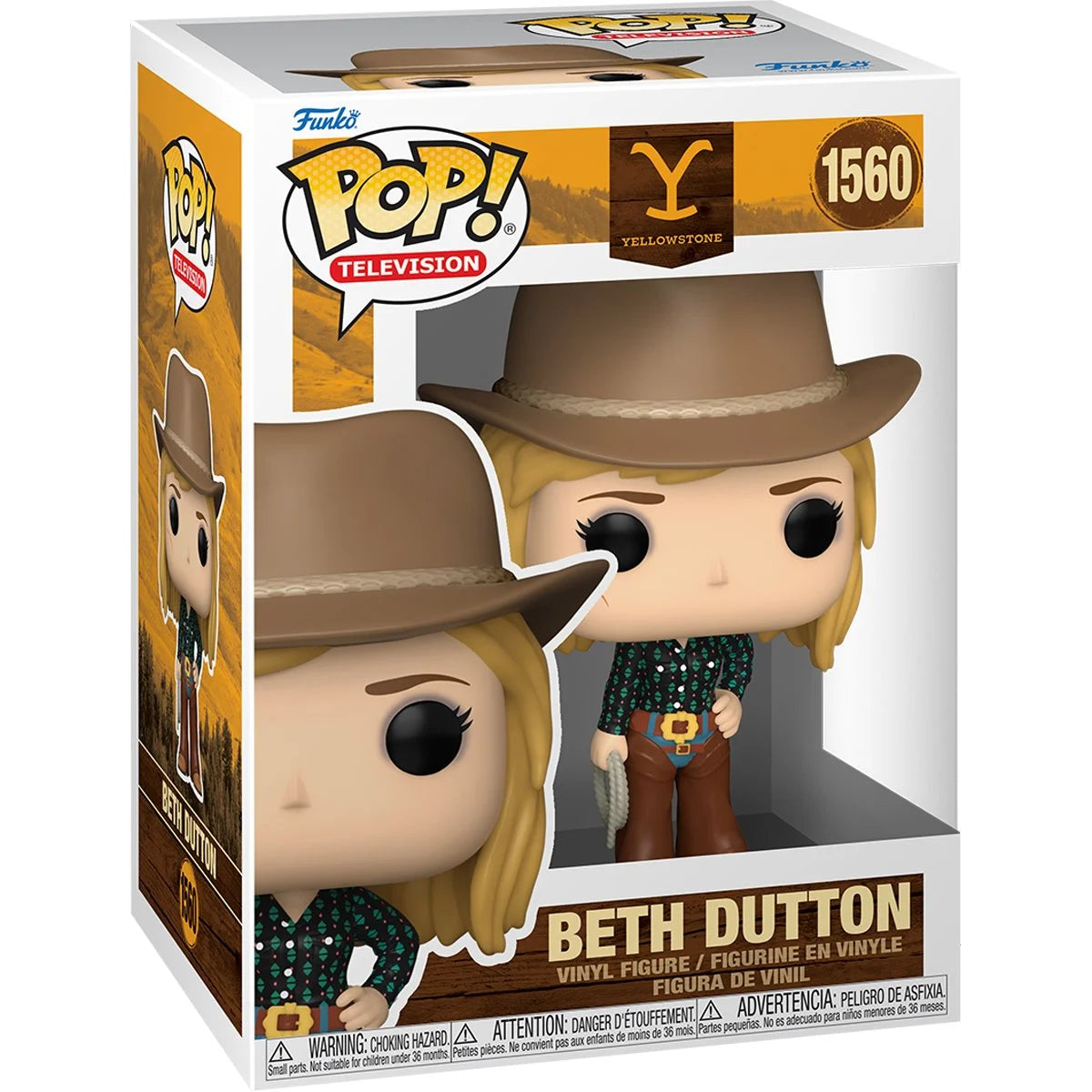 Funko Pop! Television: Yellowstone - Beth Dutton with Rope #1560