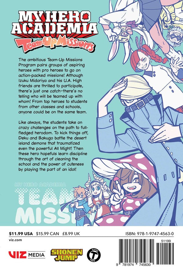 Manga: My Hero Academia Team-Up Mission (Volume 5)