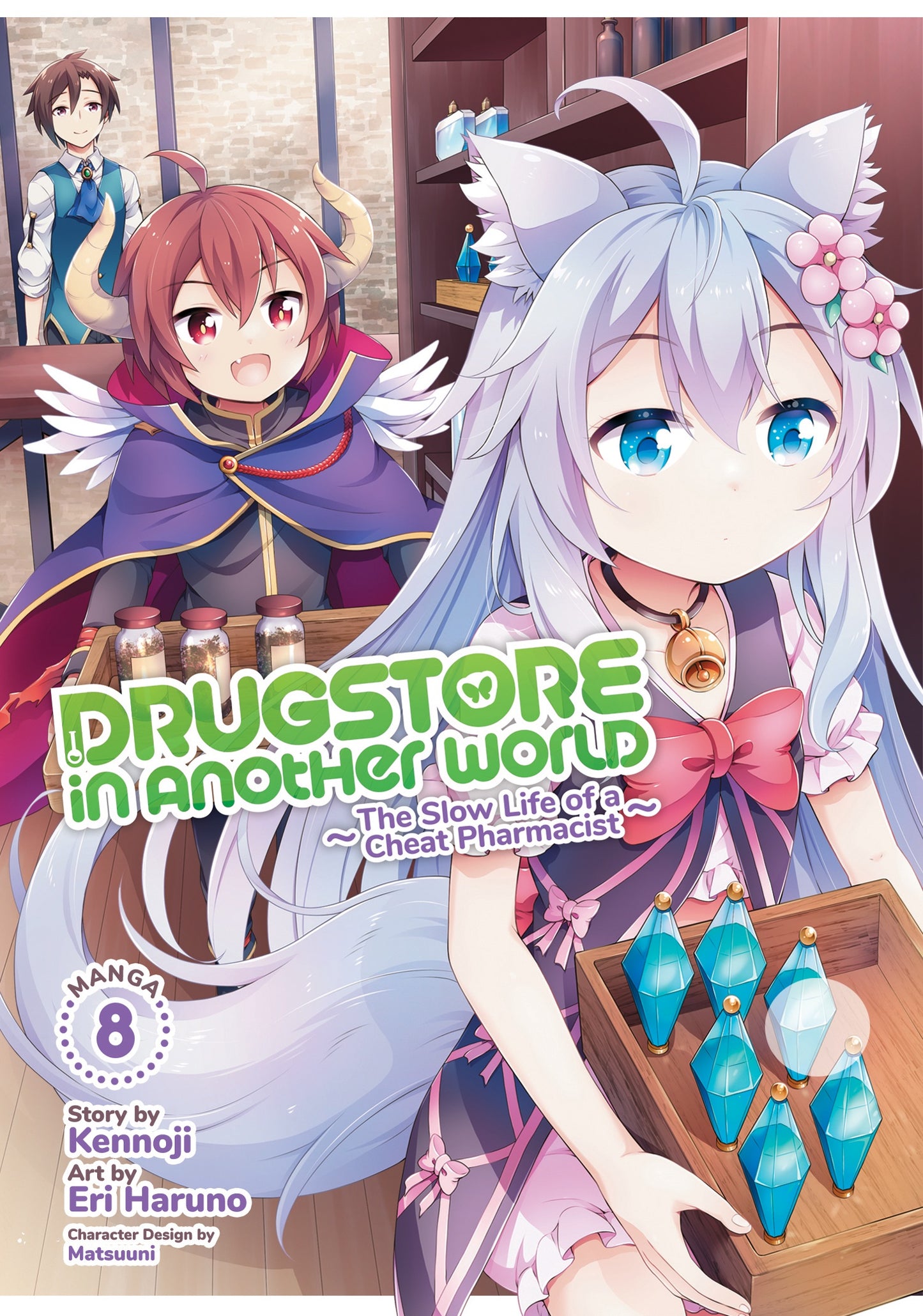 Drugstore in Another World: The Slow Life of a Cheat Pharmacist Vol 8 (Rated Teen)