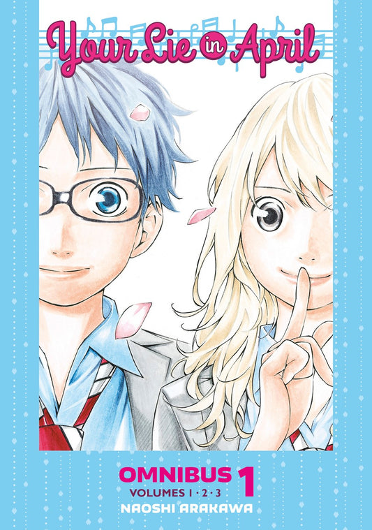 Manga: Your Lie in April - Omnibus 1 (Volumes 1-2-3)