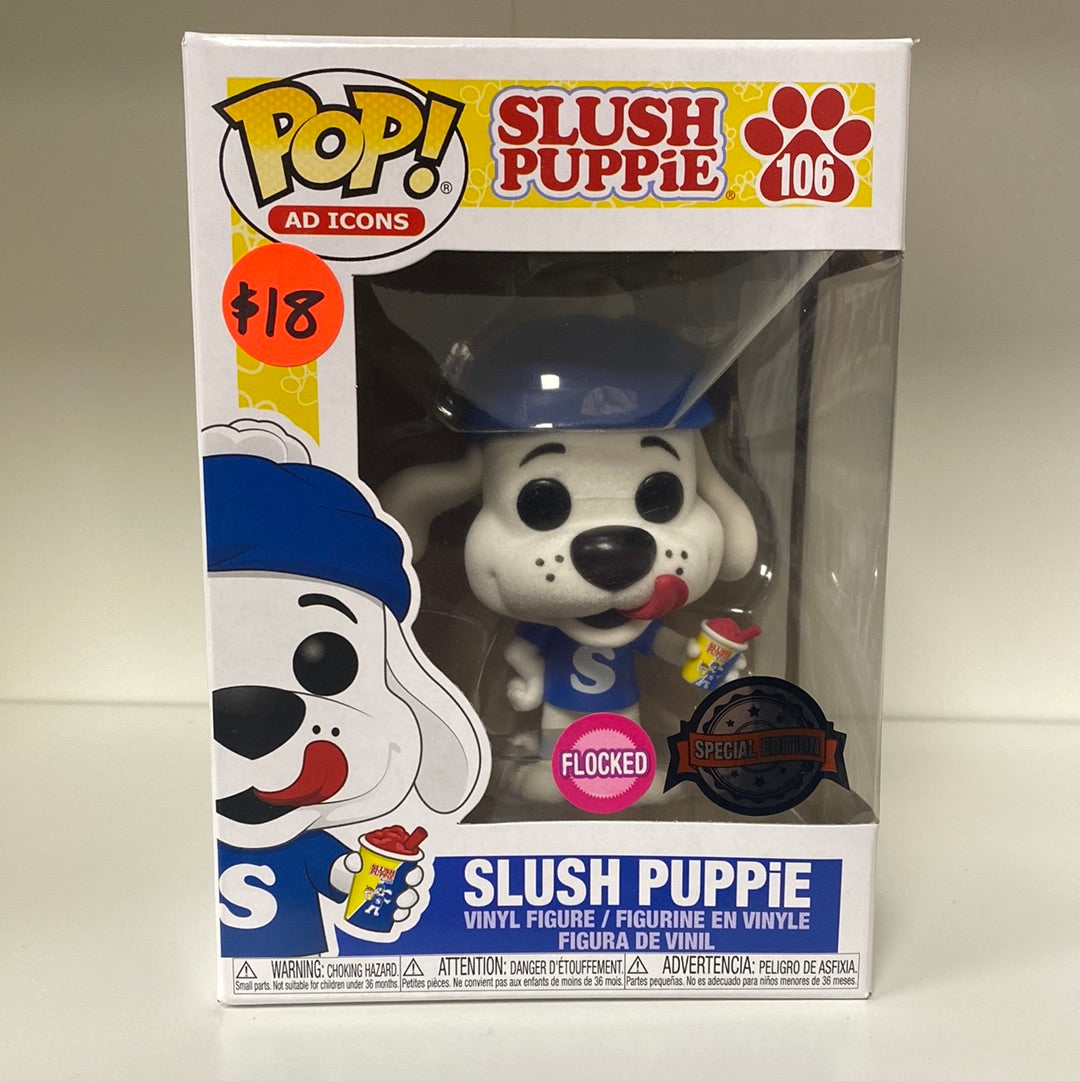 Funko POP! Ad Icons: Slush Puppie #106 (Flocked) (Special Edition)