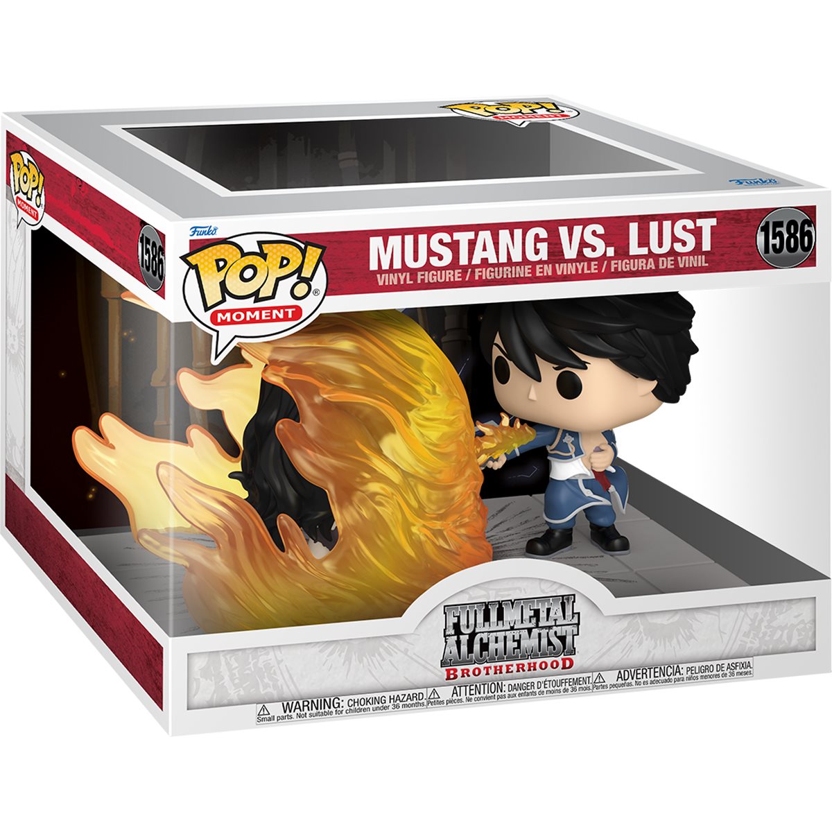 [Pre-Order] Funko POP! Anime: Fullmetal Alchemist Brotherhood - Mustang vs. Lust Moment #1586