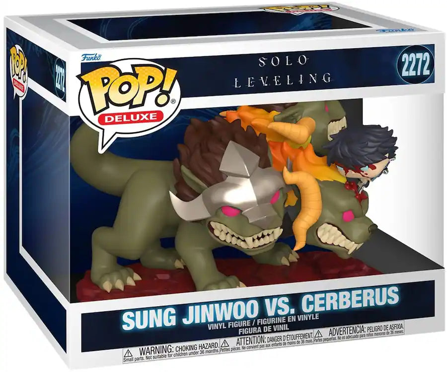 Funko POP! Deluxe: Solo Leveling - Sung Jinwoo vs. Cerberus #2272
