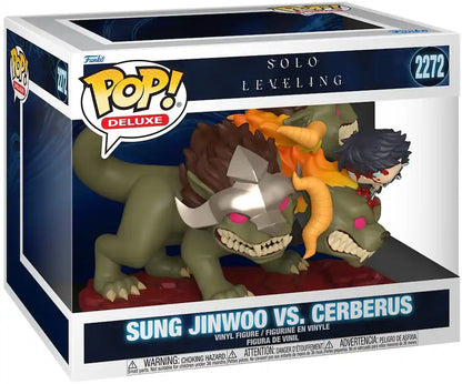 Funko POP! Deluxe: Solo Leveling - Sung Jinwoo vs. Cerberus #2272