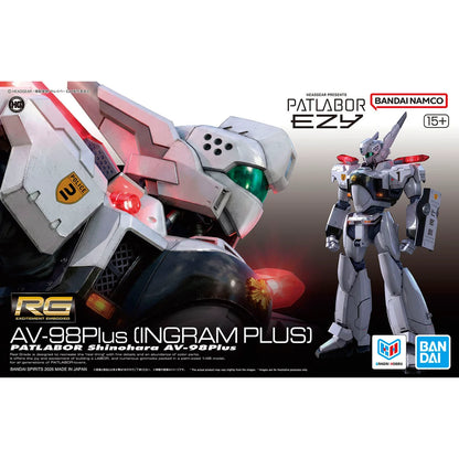 [Arriving Soon] Patlabor EZY: AV-98 Plus Ingram (Ingram-Plus) - RG 1/48 Scale Model Kit