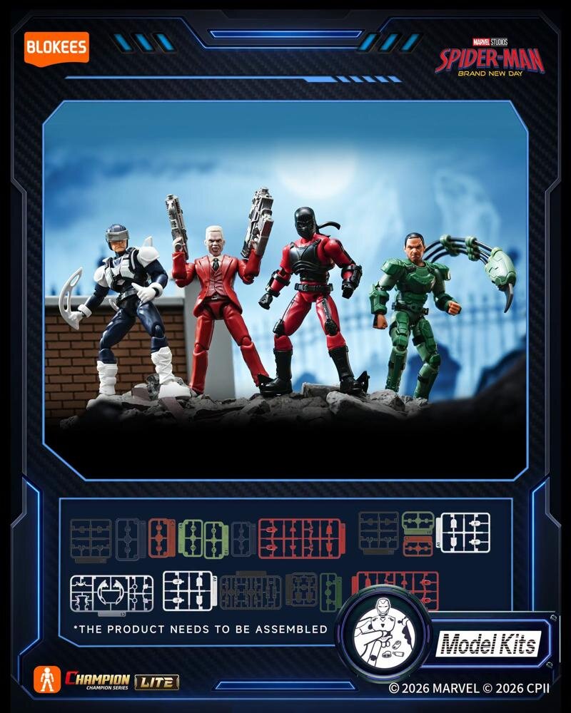 Marvel Hero Champion Class Lite 01 Spider-Man: Brand New Day - Model Kit
