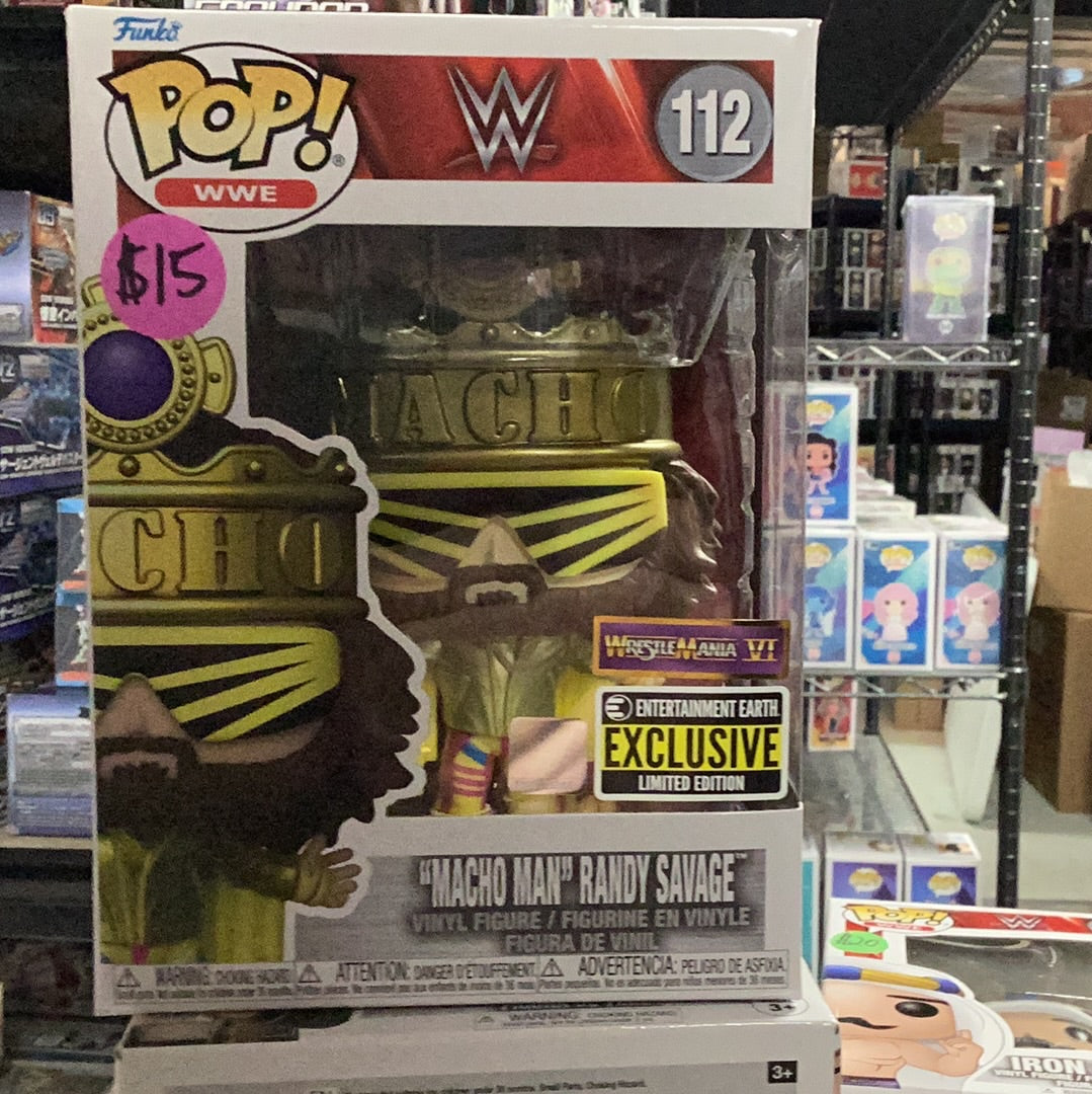 Funko Pop! WWE: Macho Man Randy Savage #112