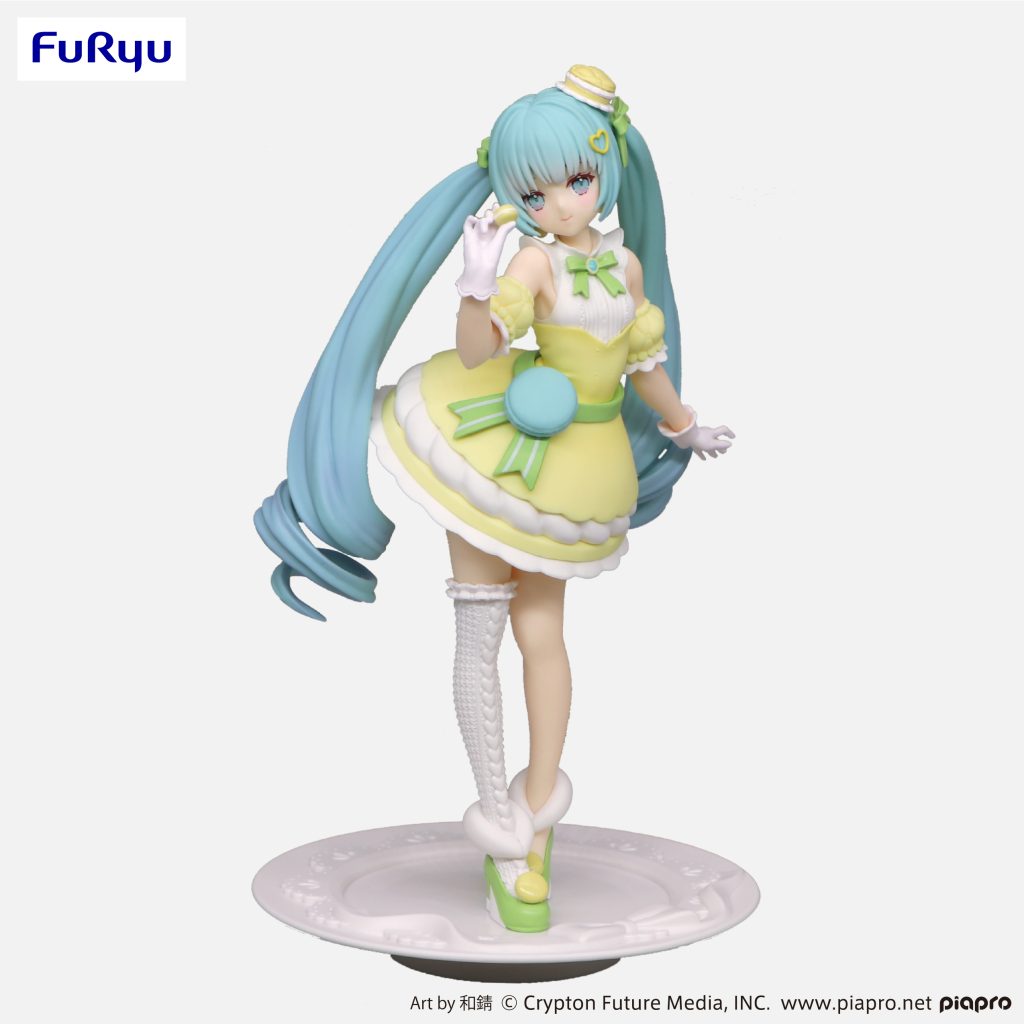 Hatsune Miku - Exceed Creative Figure -SweetSweets Series Macaroon Citron Color ver.-