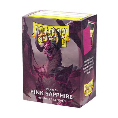 Dragon Shield Sleeves: Pink Sapphire Matte