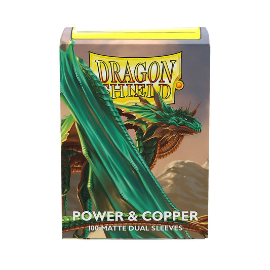 Dragon Shield: Power & Copper - Standard Matte Dual Sleeves