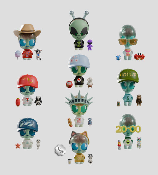 Abducted Blind Box by Kaleidos Creative