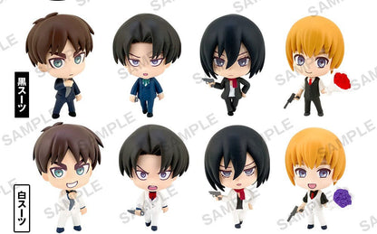 Attack On Titan: Shiro Kuro Capsul Trading Figures Box Ver. (8-Pack)