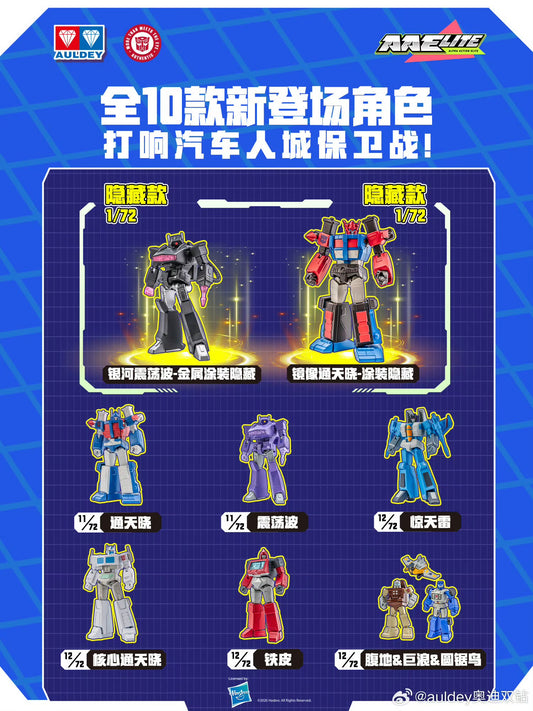 Transformers: Alpha Action Elite Wave 04 - Calculus of Order - Auldey Blind Box