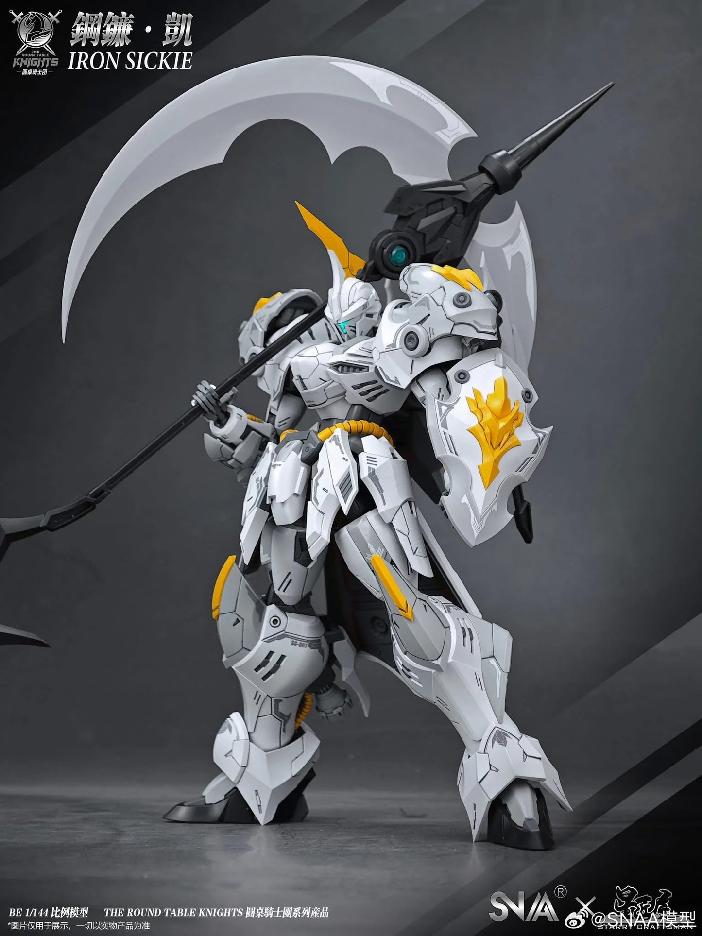 [Pre-Order] The Round Table Knights - Iron Sickle Kai - 1/144 Scale Model Kit