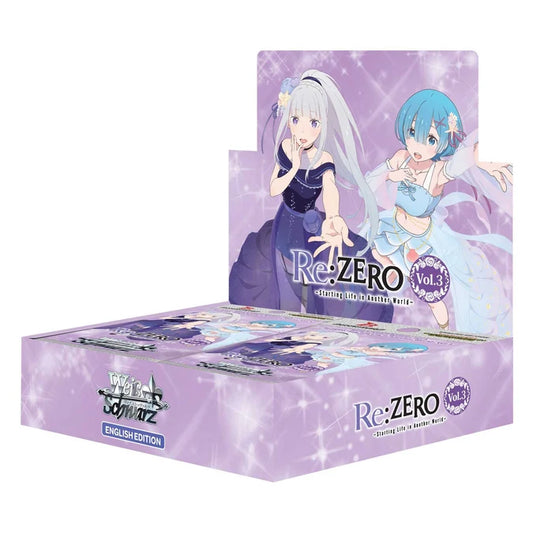 Weiss Schwarz: Re:ZERO - Starting Life in Another World - Vol. 3 - TCG Card Game