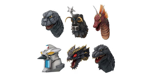 Godzilla: Zakka Monster Head Magnet (The Biography of The Most Terrifying Monster King) - Blind Box