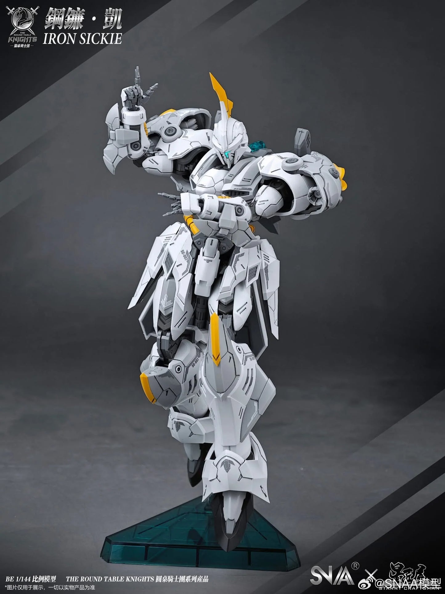 [Pre-Order] The Round Table Knights - Iron Sickle Kai - 1/144 Scale Model Kit