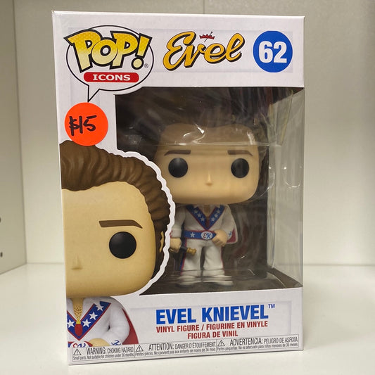 Funko POP! Icons: Evel Knievel #62