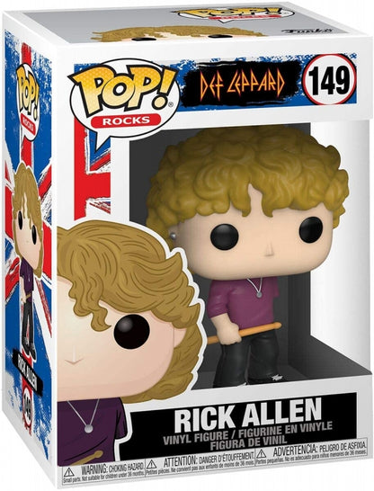 Funko POP! Rocks: Def Leppard - Rick Allen #149