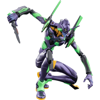 Evangelion Ultra Action Figure (Legacy Edition) EVA-01 - Blokees Model Kit - Videguy Collectibles