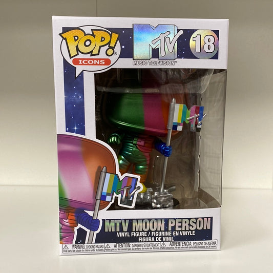 Funko POP! Ad Icons: MTV Moon Person (Rainbow)(MT)