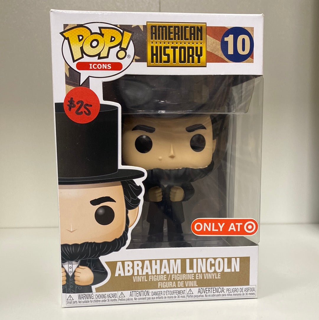 Funko POP! Icons: American History - Abraham Lincoln #10 (Target Exclusive)