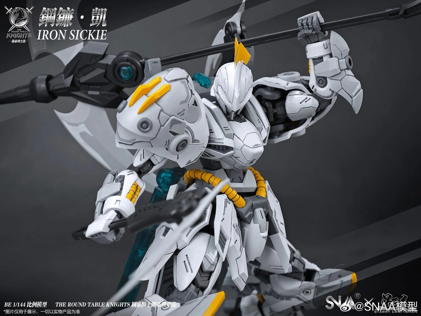 [Pre-Order] The Round Table Knights - Iron Sickle Kai - 1/144 Scale Model Kit