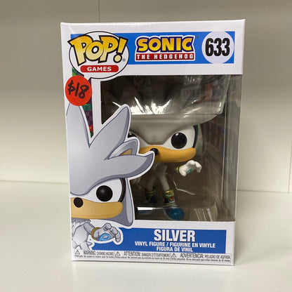 Funko POP! Games: Sonic the Hedgehog - Silver #633