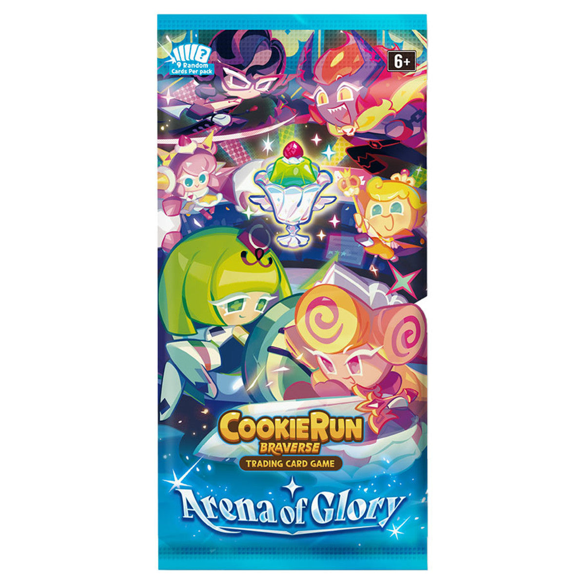 Cookie Run Braverse: Set 3 - Arena of Glory - Trading Card Game Cards - Booster Pack - Videguy Collectibles