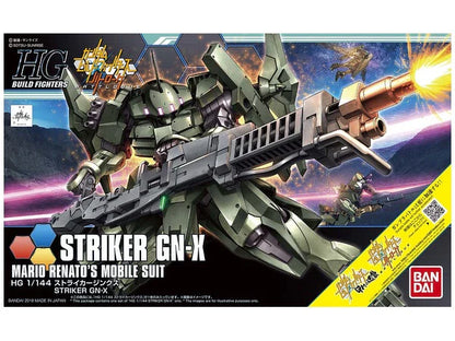 Bandai Hobby - Gundam Build Fighters - #65 Striker GN-X - HGBF 1/144 Scale Model Kit