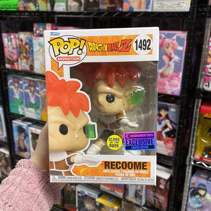 Funko POP! Anime: Dragon Ball Z - Recoome #1492 (Glows in the Dark) (Entertainment Earth Exclusive)