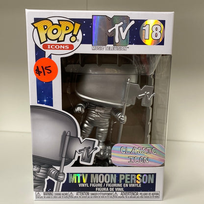 Funko POP! Ad Icons: MTV Moon Person (Classic) #18