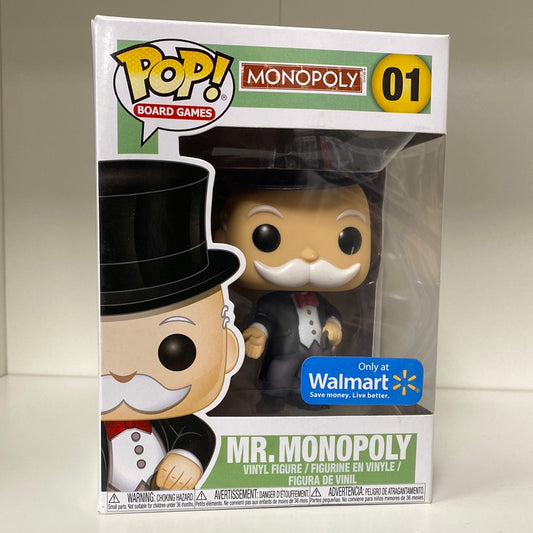 Funko POP! Retro Toys: Monopoly - Mr. Monopoly #01 (Walmart Exclusive)