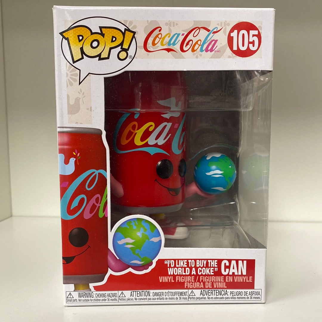 Funko POP! Ad Icons: Coca Cola - “I’d Like to Buy the World a Coke” Can #105