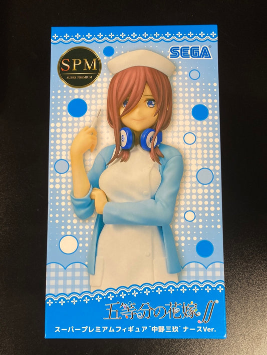 SEGA: The Quintessential Quintuplets 2 Miku Nakano (Nurse Ver.) Super Premium Figure