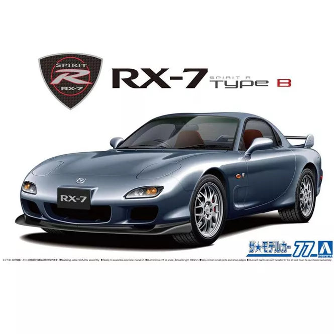 Mazda RX-7 FD3S Spirit R Type B '02 - 1/24 Model Kit