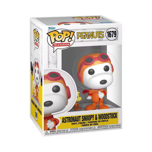 Funko POP! Television: Peanuts - Astronaut Snoopy & Woodstock #1679