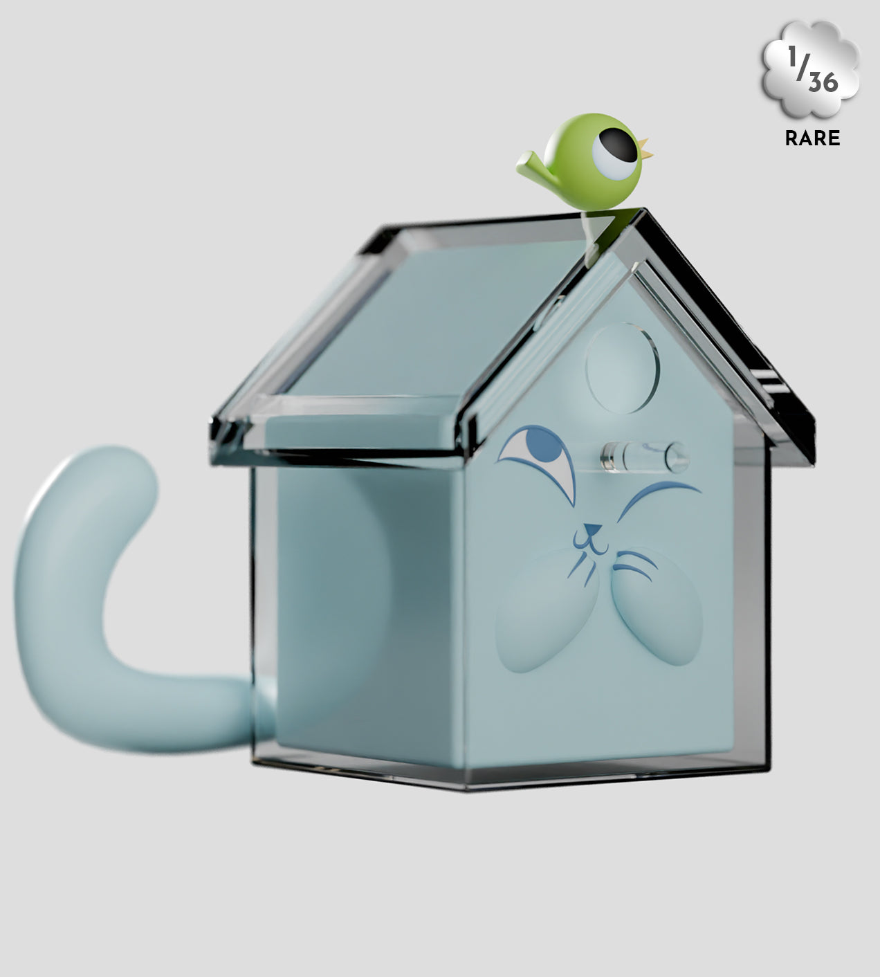 Ghost Cat Blind Box by Kaleidos Creative