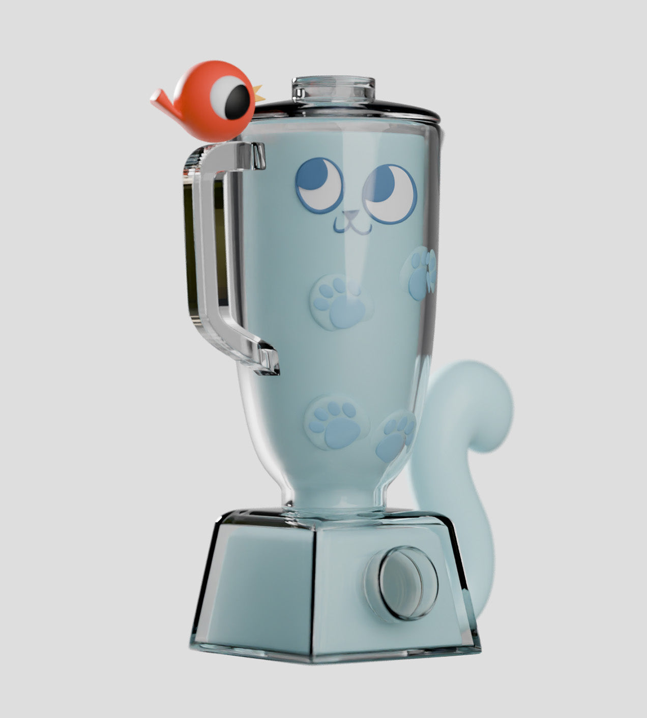 Ghost Cat Blind Box by Kaleidos Creative