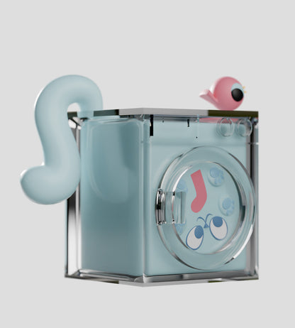 Ghost Cat Blind Box by Kaleidos Creative