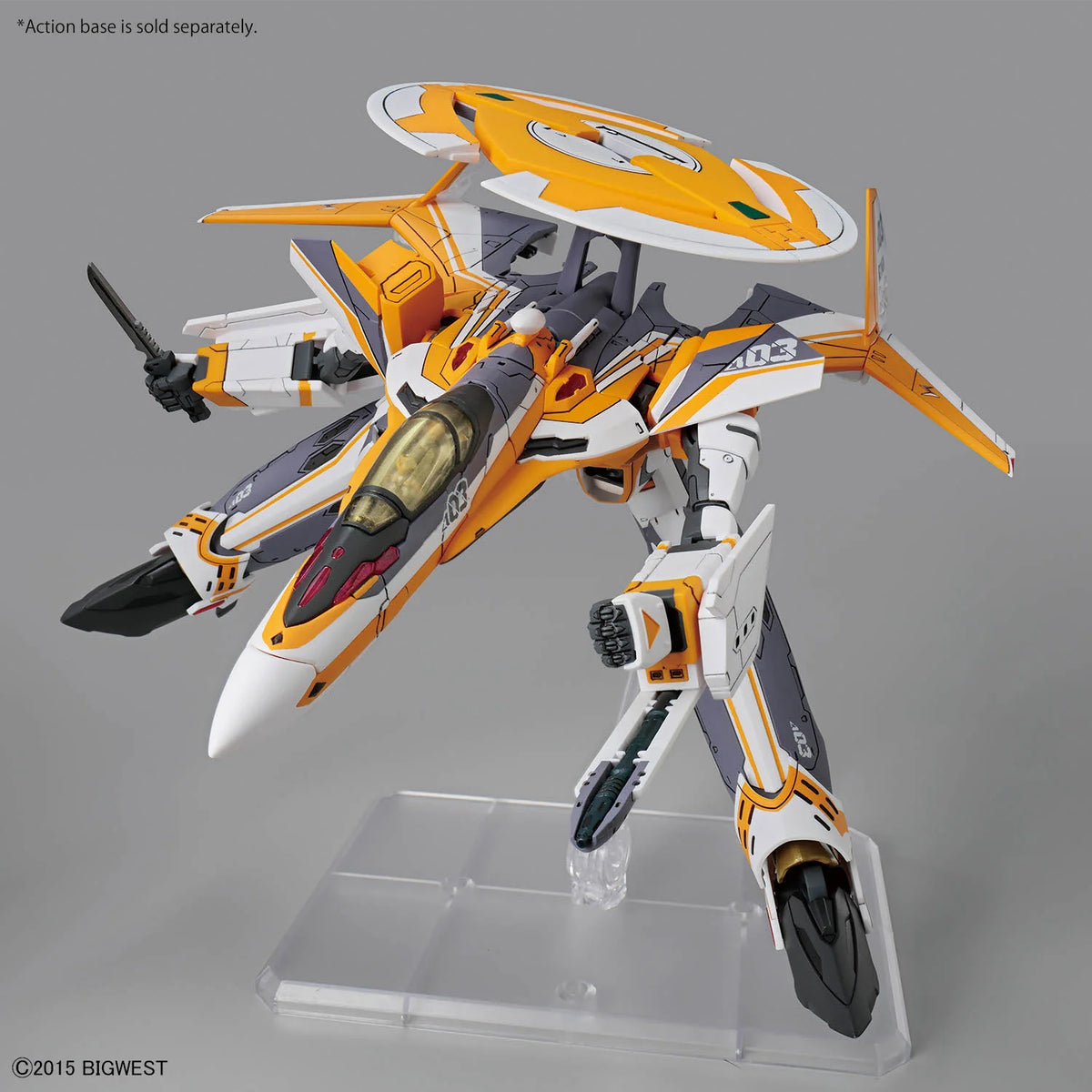 Macross Delta: VF-31E Siegfried (Chuck Mustang Use) - 1/100 HG Model Kit
