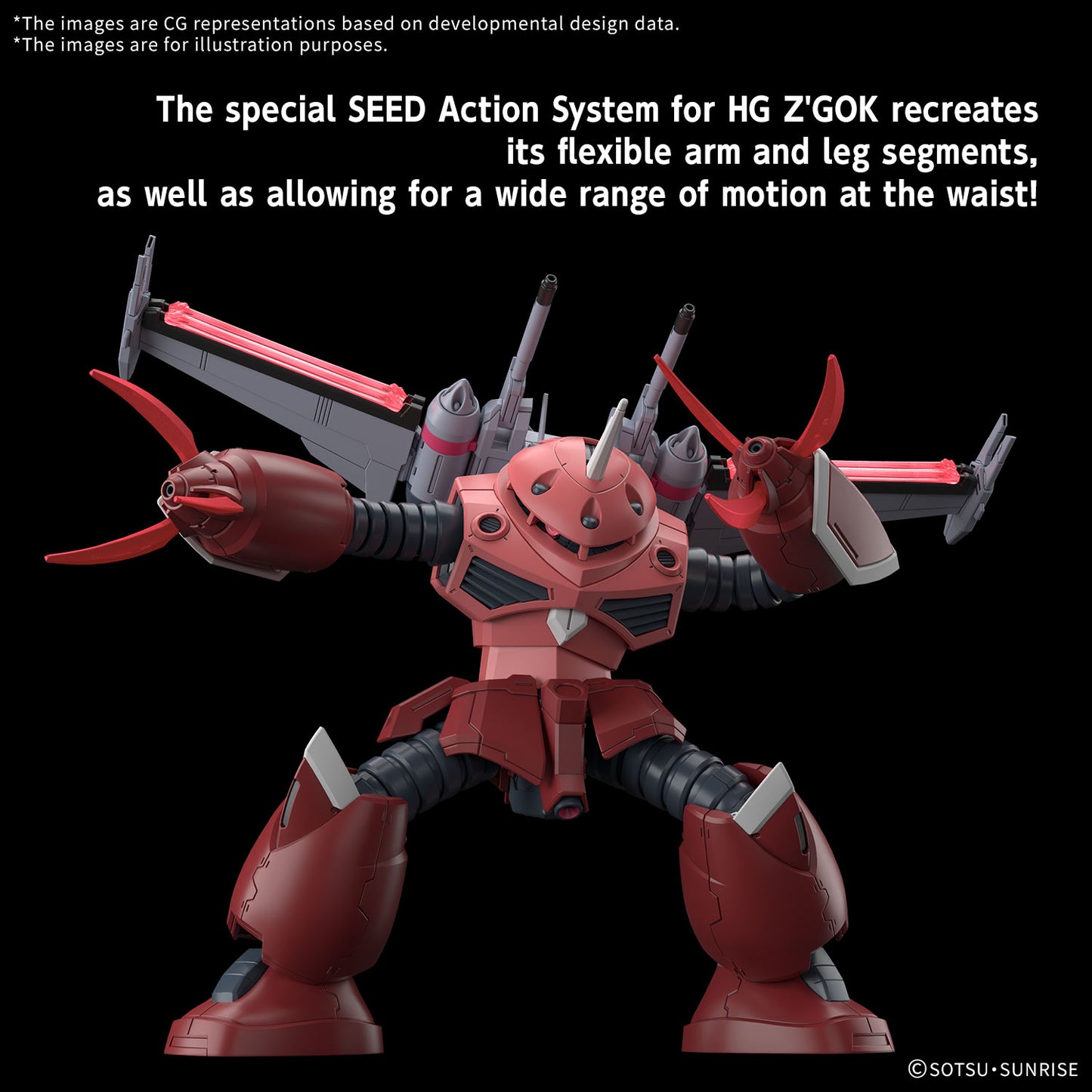 [Pre-Order] Mobile Suit Gundam SEED Freedom - Z'Gok - 1/144 High Grade Model